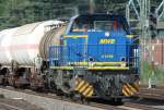 Die V2106 der MWB durchf�hrt K�ln West mit einem gemischten ...
