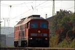 BR 232 Lokportraits Auch auf dem R�ckzug, nicht nur durch die Wirtschaftskriese sind die Loks der Baureihe 232. Hier ist 232 395 zwischen Vorhalle und Schwerte unterwges. (26.08.2009)