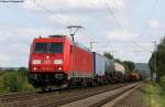 BR 185 mit Z�gen 185 359-7 am 21.07.2009 in Petzen (B�ckeburg)