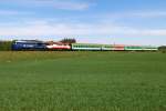 ST44 - 1215 (PKP Cargo) und EP07 - 1016 mit ...