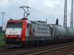 br-185-private 185 003 am 26.7.09 in Duisburg-Bissingheim