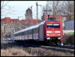 101 114-7 zieht IC2379 ...  J�rg Trutwig 25.07.2009