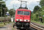 Die 155 015-1 zieht ...  Eric Otten 25.07.2009
