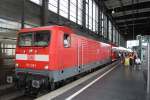BR 112 120-1 auf dem Weg nach Rathenow,der Lokf�hrer war ...