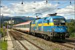 EM-Taurus 1116 029 Schweden f�hrt mit OIC 536 Jacques Lemans  ...