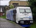 185 662 von Lokomotion abgestellt in M�nchengladbach Hbf 23.7.2009  ...