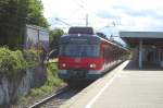 Selten sieht man die in Plochingen beheimateten Triebz�ge der BR ...