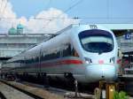 ICE nach Dortmund Hbf am 07.06.2008 im Grenzbahnhof Passau Hbf. ...