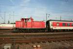 DB 363 209-8 am 12.10.2008 in Basel Bad. Bahnhof.  ...