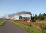 18 201 war am 26.07.2009 wieder einmal im Vogtland unterwegs. ...