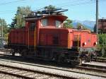 Ee 3/3 16411 w�hrend Sonntagsruhe im Bahnhof Rapperswil SG, 26. ...