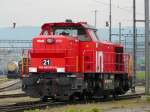 am-843-mak-1700 SBB - Am 843 014-2 in Muttenz am 11.05.2009