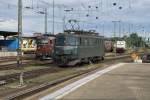 ae-6-6--ae-610 F�r mich das Highlight des Tages bot diese Maschine. Eine der �ltesten Ae 6/6 �berhaupt, die Ae 6/6 11404, war am 24.7.09 auf dem Weg durch Basel Bad Bf...