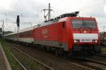 BR 189 189 100-1 durchf�hrt am 25.7.09 mit dem City-Night-Line Duisburg-Bissingheim