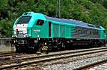 Auslandische Dieselloks Vossloh Euro 4000 von der Innotrans 2008 in Saarbr�cken am 24.06.2009 bei einer EBA-Abnahme