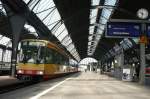 Am 25.07.09 verl�sst eine S32 planm��ig den Karlsruher Hbf, um ...