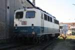 BR 140 Lokportraits Abgestellt im Bahnpark Augsburg konnte ich die BR 140 543-0 ablichten.