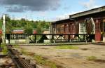 Die alte Schiebeb�hne des BW Rosenstein.  ...