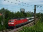 120 109-4 zieht IC 486 Z�rich HB - Stuttgart Hbf ...