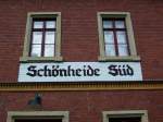 schonheide-sud-wilzschhaus Sch�n restariert, der Bahnhof Sch�nheide S�d. (26.07.09)