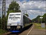 185 663 der Lokomotion mit dem DLr 95050 (EMST -> ...