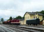 Am 28.05.2009 war 202 646 der EGB mit einem Schotterzug ...