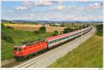 1044.40 bespannte am 26.7.2009 den OEC255 von Wien/S�dbhf nach Maribor. ...
