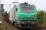 Die SNCF Fret 437016 in K�ln Wahn am 29,07,09  ...