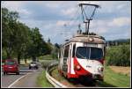 OEG 82 f�hrt am 20.07.2009 mittags auf der OEG Linie ...