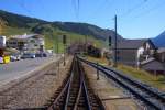 Blick zur�ck auf die Strecke. Zuoz, 26.07.09, 09:56 Uhr.  ...