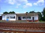 Bf Nassenheide an der Nordbahnstrecke Berlin-Neustrelitz im Landkreis Oberhavel aufgenommen ...