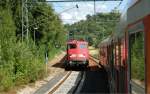 Auch dieses Bild wird nach der baubedingten Sperrung der Riesbahn ...