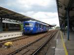 VT 42 der Mandaubahn (ex.515 DB) fuhr am 07.07. 09 in ...