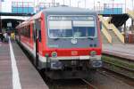 br-628-----928--629 Stettin, 26.07.2009, 928 647 als RB 66 nach Angerm�nde an Bahnsteig 2 wartet auf die Abfahrt
