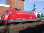 Lok 101 077 mit Werbung f�r BMW Mini Cooper; Hamburg ...