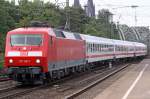 BR 120 Die 120 136-7 in K�ln Deutz am 31,07,09