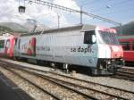 e-loks-ge-4-4-iii Hier ein am 23.7.2009 in St. Moritz endender Glacier Express.