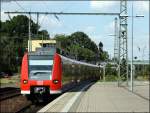 br-424 424 026 und 017 als S1 aus Hannover bei der Einfahrt in Minden 31.7.2009