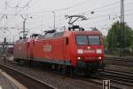 BR 145 145 042-8 + 145 026-1 als Lz in FMB 16.04.2009