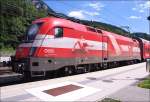 br-1116-vor-personenzugen Nachdem ich mit ihr von Gloggnitz nach Payerbach-Reichenau gefahren war, konnte ich sie am 21.Juli 2009 in Payerbach-Reichau bildlich festhalten.