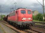 BR 140 mit Zugen 140 459-9 in Lehte mit einem Kohlezug