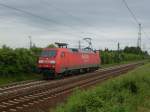BR 152 152 082 in Ahlten als Einzellok nach Seelze
