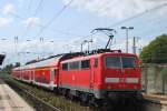 Ein wenig Gl�ck geh�rte schon dazu, die 111 111-1 vor ...