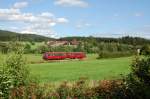 br-795--796--798--db-vt-95--vt98--uerdingerschienenbus VT 98 am 25.07.2009 bei Furthhof