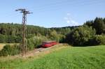 br-795--796--798--db-vt-95--vt98--uerdingerschienenbus VT 98 am 25.07.2009 bei Patersdorf