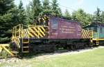 Halton County Radial Railway 335 der Lake Erie & Northern Railway (ex LE&N #50) im Halton County Radial Railway Museum am 31.7.2009.