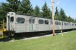 toronto-transit-commission-ttc SE-DT Rapid Transit 5300-5301 der Toronto Transit Commission im Halton County Radial Railway Museum am 31.7.2009.
