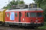 br-701 701 076 (Bahnservice Mannheim)hing am 30.7.09 am Ende eines Bauzuges
