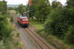 BR 232 Lokportraits 232 254-3 konnte am 30.07.09 in Dankmarshausen als Lz Richtungen Heringen(Werra) gesichtet werden.