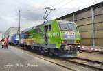 BR 185 Lokportaits K+S 185 152-6,w�hrend des Jubil�ums 100 Jahre Rbf. Seelze (08.05.09)